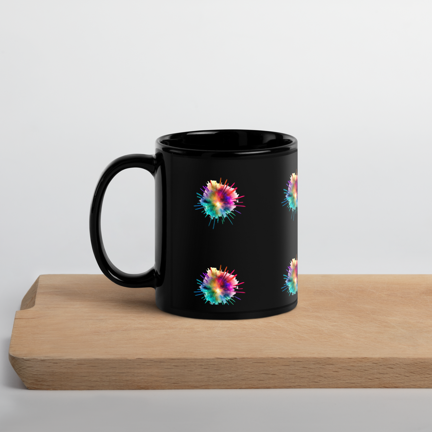 Black Glossy Mug