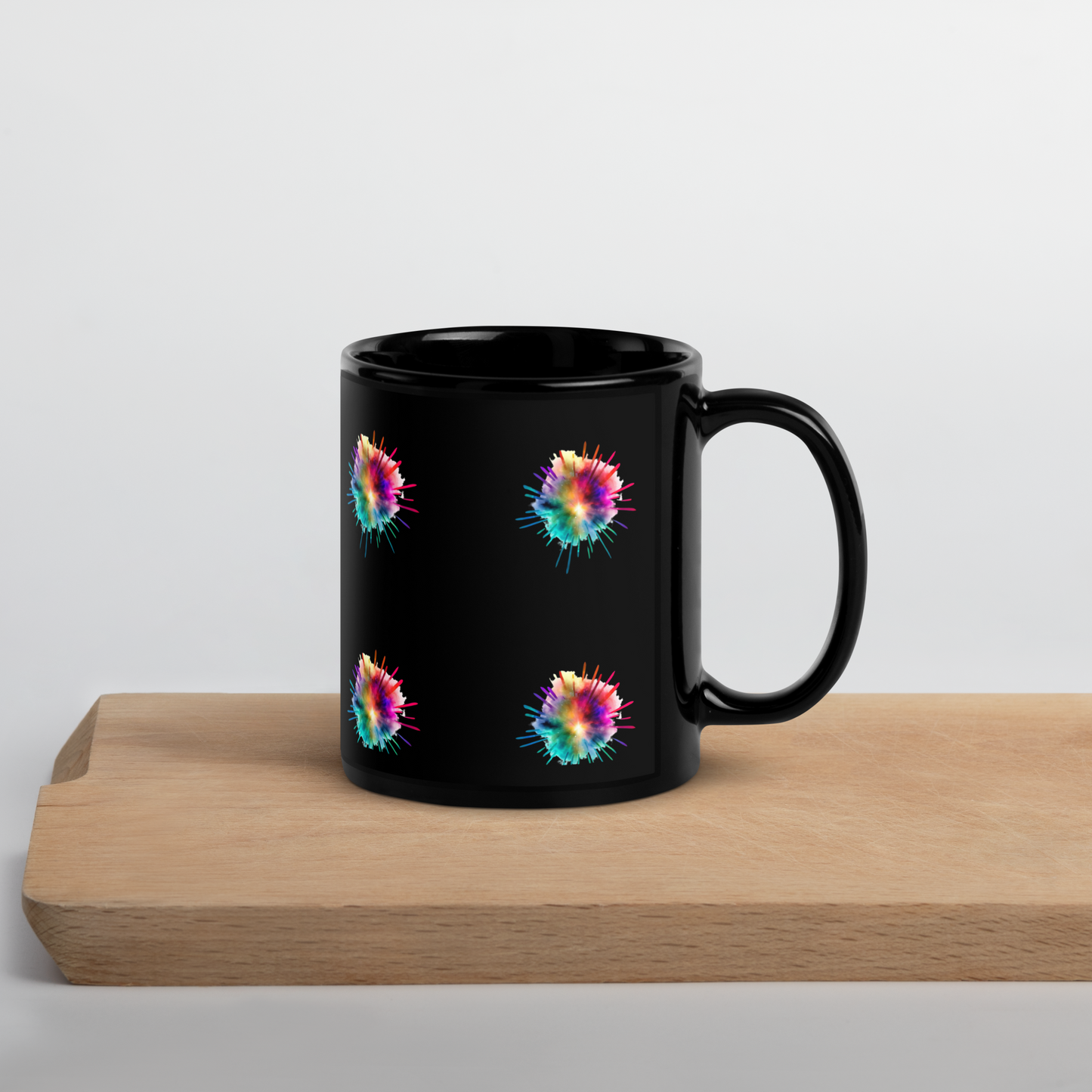 Black Glossy Mug