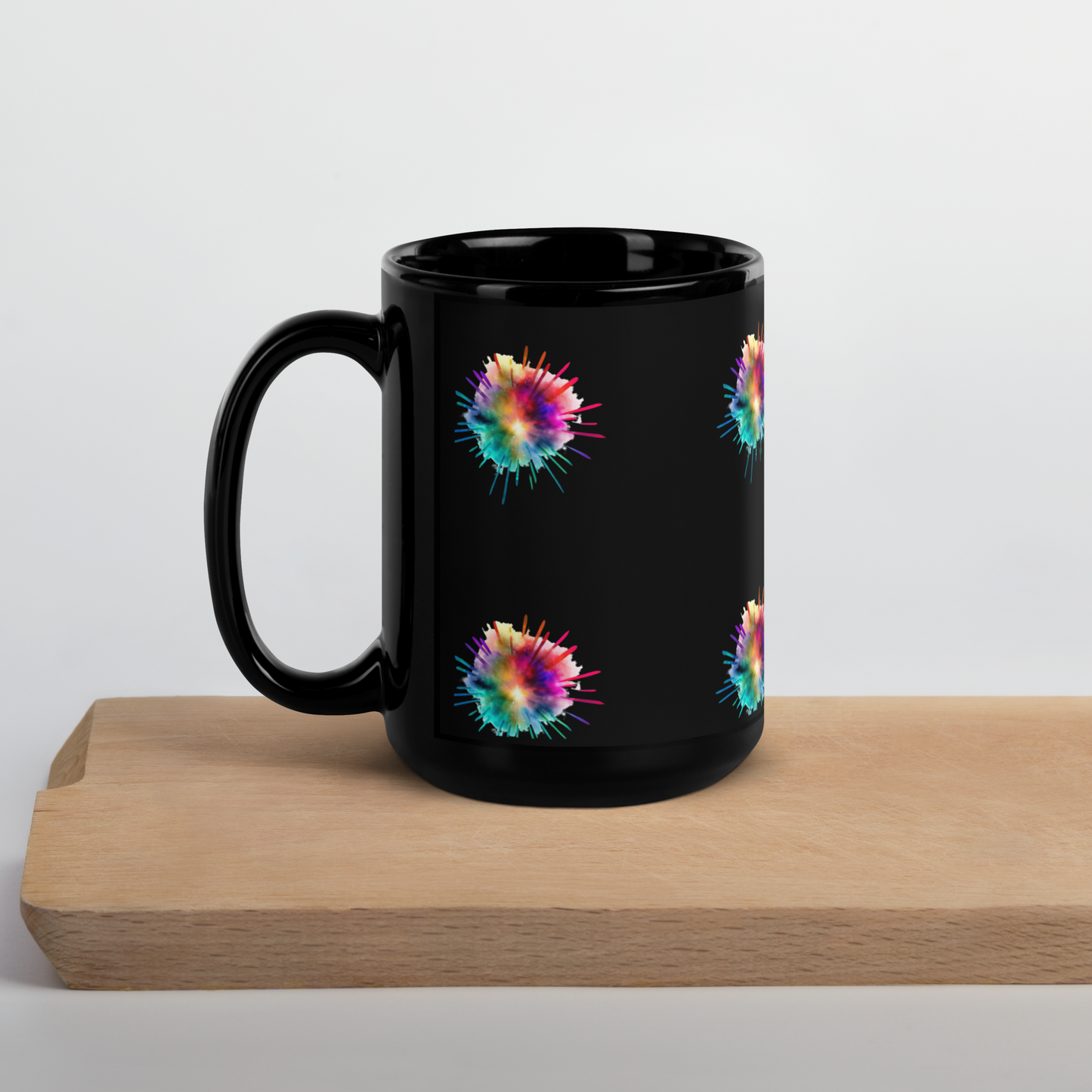 Black Glossy Mug