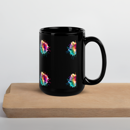 Black Glossy Mug